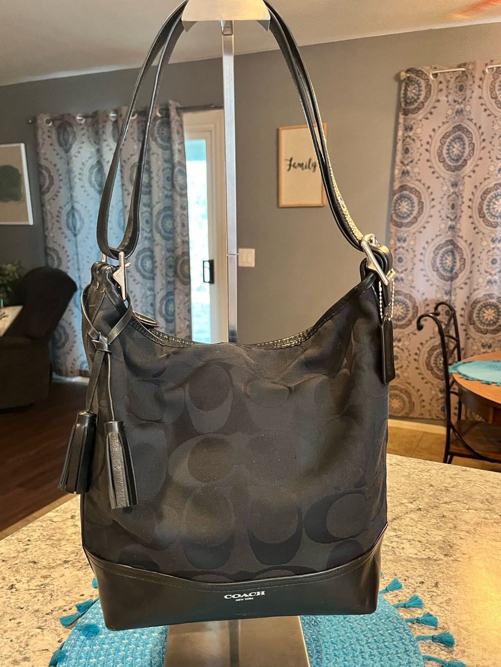 Coach Shoulder Bag Legacy Signature Duffle 21149
